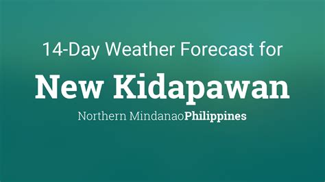 kidapawan city weather|Kidapawan, Philippines Weather Conditions .